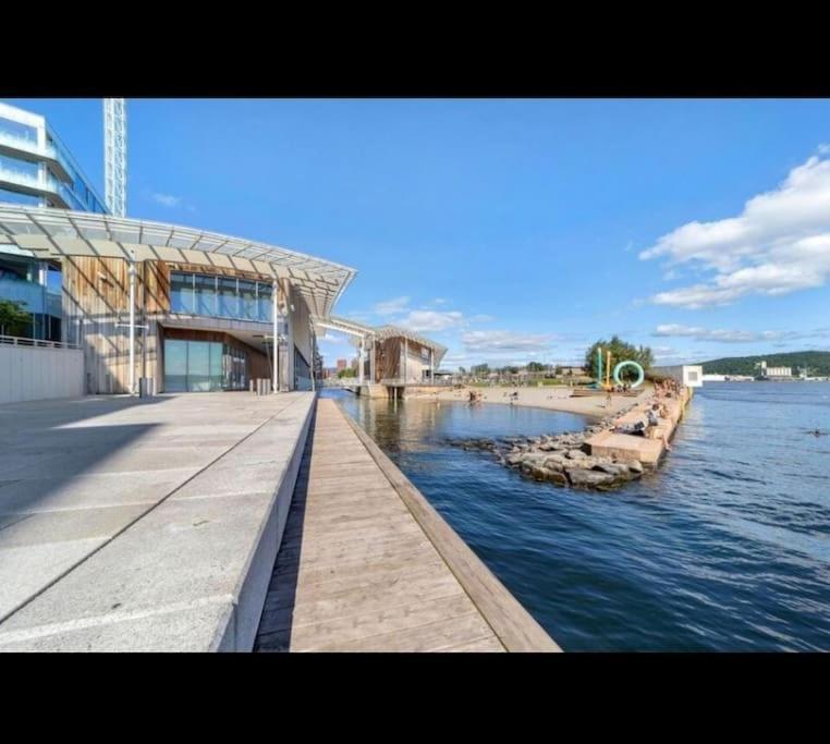 Lägenhet Sea Side At Aker Brygae Sentrum